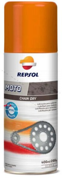 Motorcycle chains spray