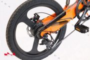 Linea elektromos kerékpár, összecsukható, 20" Alumínium váz, lithium akkuval, narancssárga színben (BK5)
