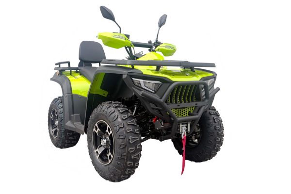 Bashan 320AU-4 290 cc rendszámozható munka quad 4x4 T3b kategória zöld