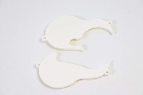 FRONT FENDER COVER INSETTO, WHITE